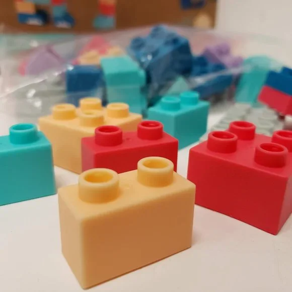 New 48pc Mini Soft Building Bricks - Picture 12 of 16